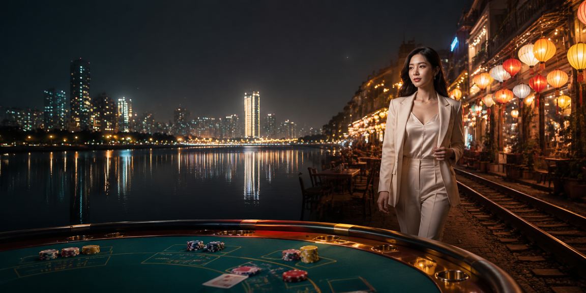 Cảnh chơi Baccarat tại chợ đêm Hà Nội kết hợp theo dõi kèo thể thao